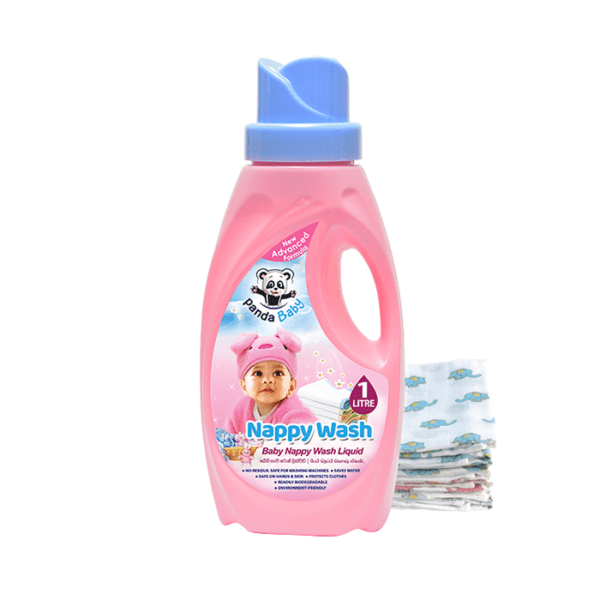 Panda Nappy Wash 500ml - 1L