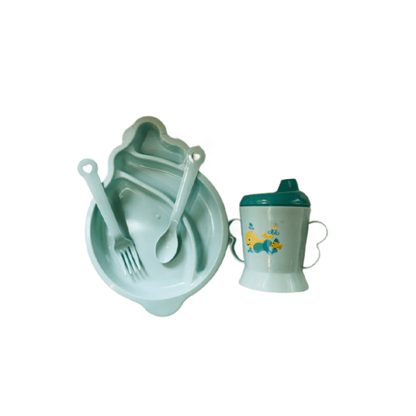Feeding Set - Spoon Fork Mug Set 4 in 1