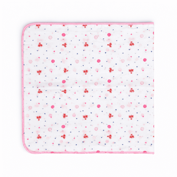 Baby Bath Towels Single 36 x 36 – Pink