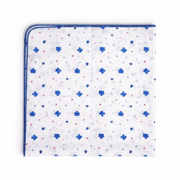 Baby Bath Towels Single 36 x 36 - Blue