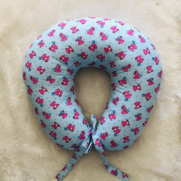 Feeding Pillow Blue Teddy Edition (Nursing Pillow)