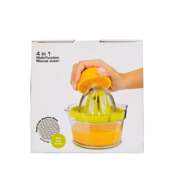 4 in 1 multi function manual juicer