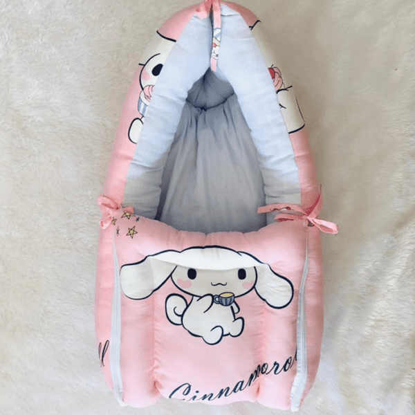 Baby Sleeping Bag Cartoon Edition – Light Pink Colour
