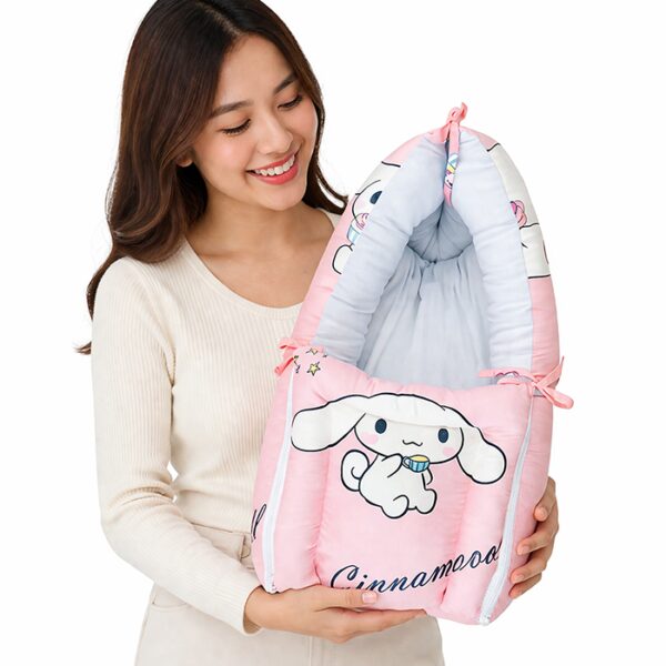 Baby Sleeping Bag Cartoon Edition – Light Pink Colour