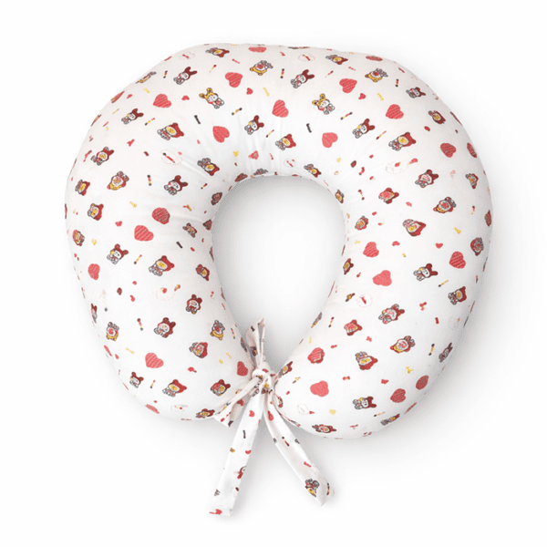 Feeding Pillow White Cartoon Edition (Nursing Pillow)