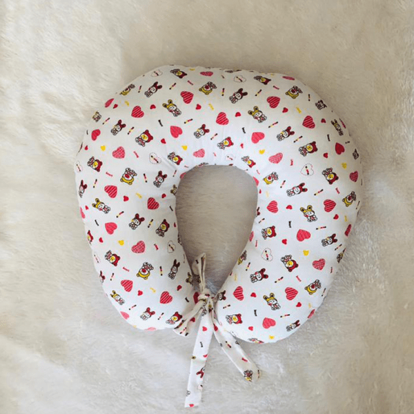 Feeding Pillow White Cartoon Edition (Nursing Pillow)