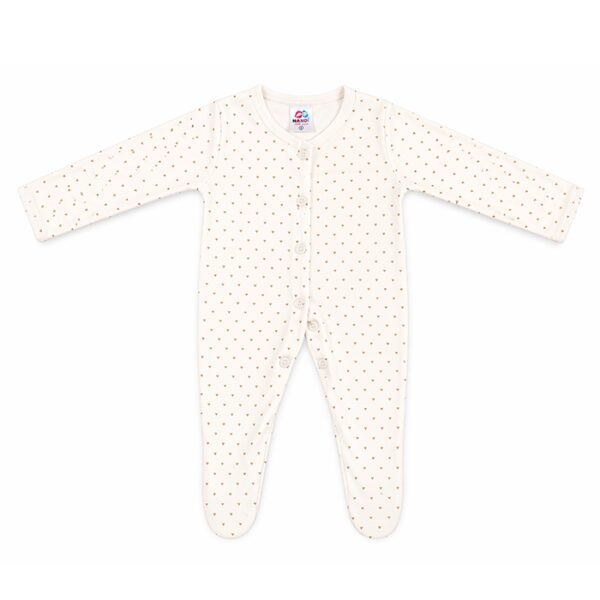 Baby Sleeping Suit – White  ( 3 – 8 Month )
